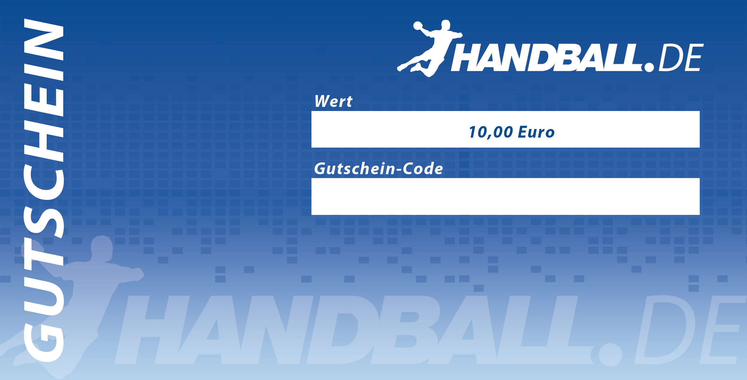 Gutschein 10 Euro HANDBALL.DE