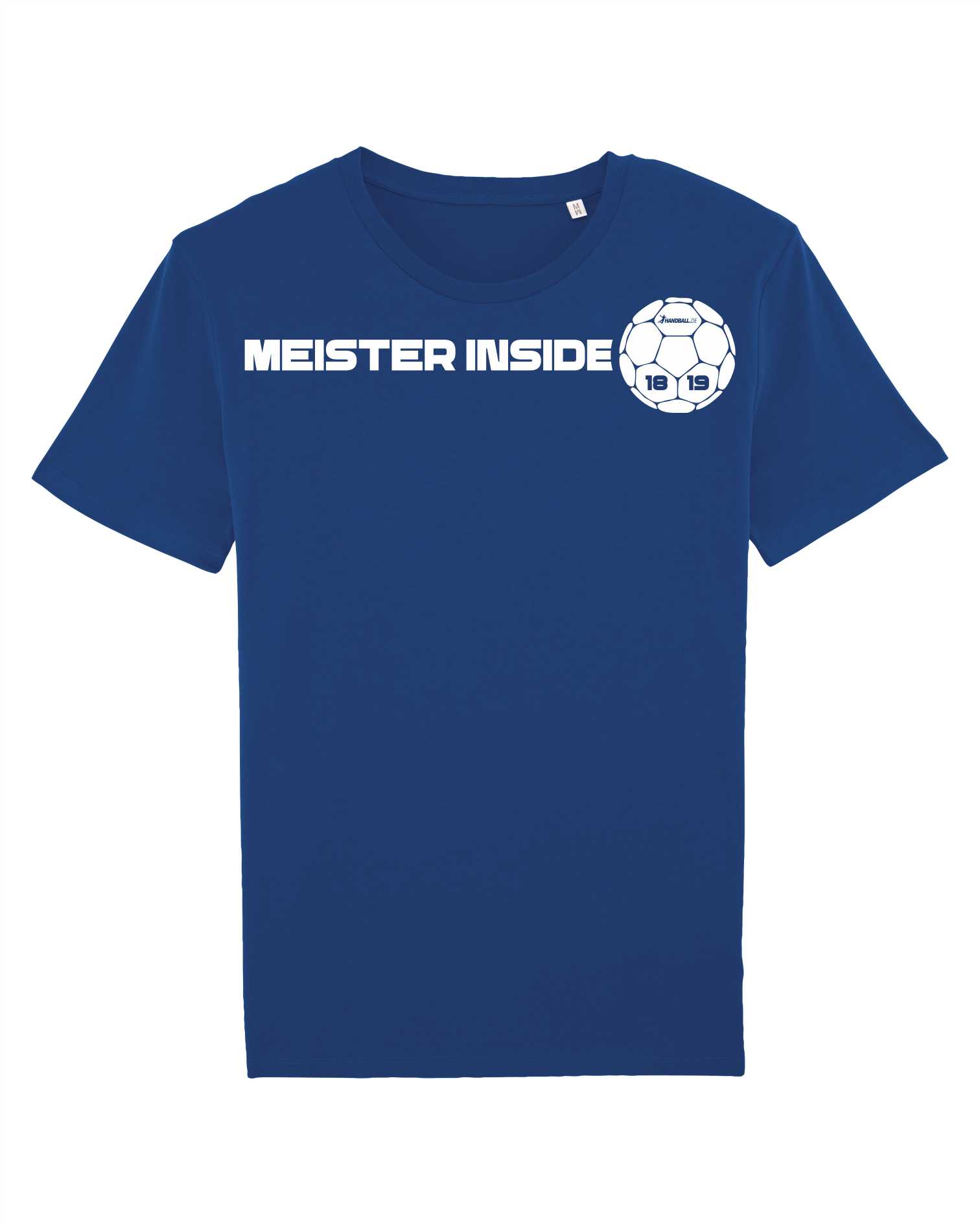 Meistershirts Motiv C mit Vereinsname aus 100 BioBaumwolle HANDBALL.DE
