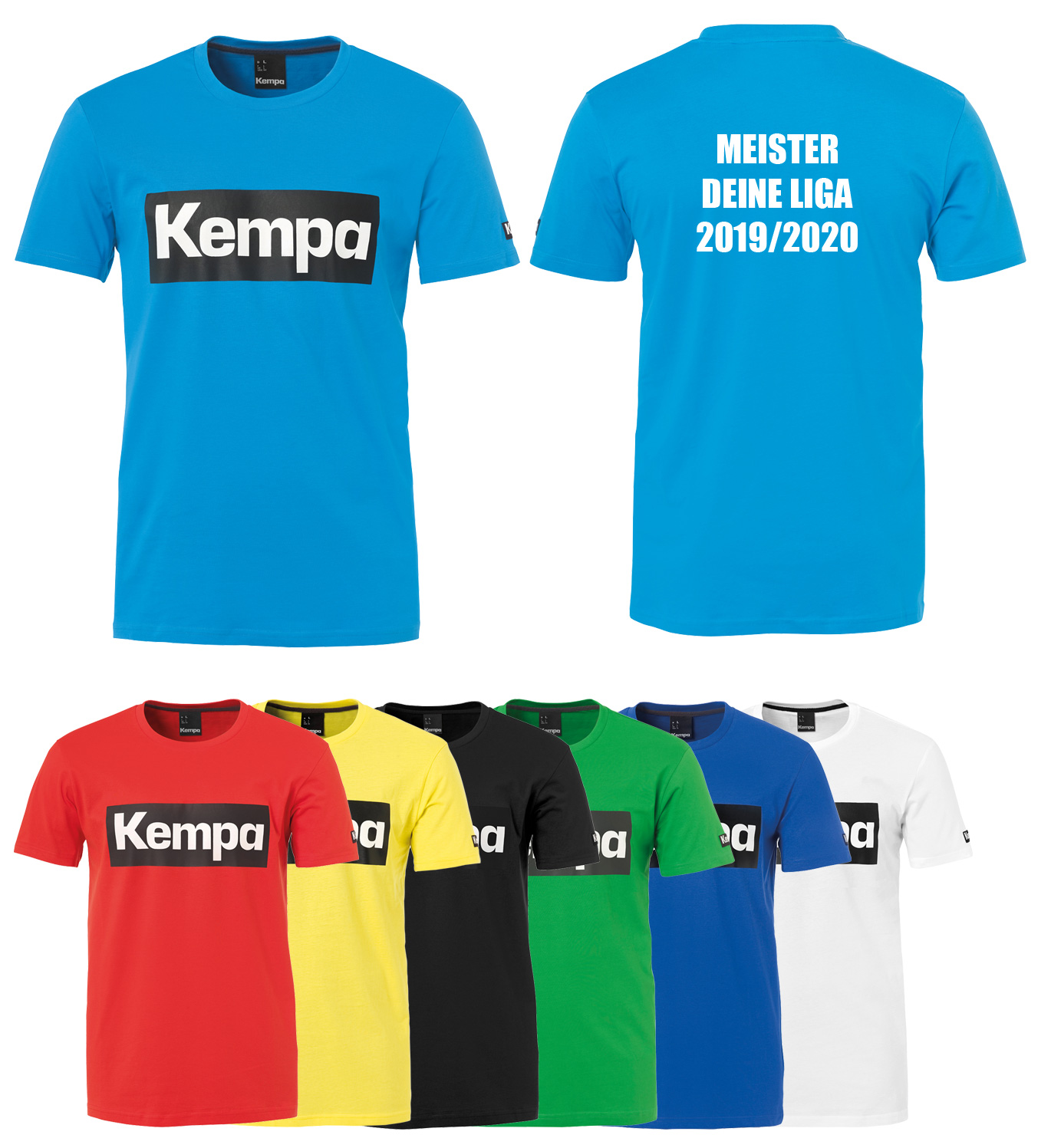 10Er Paket Kempa Meistershirts Inkl. Bedruckung HANDBALL.DE